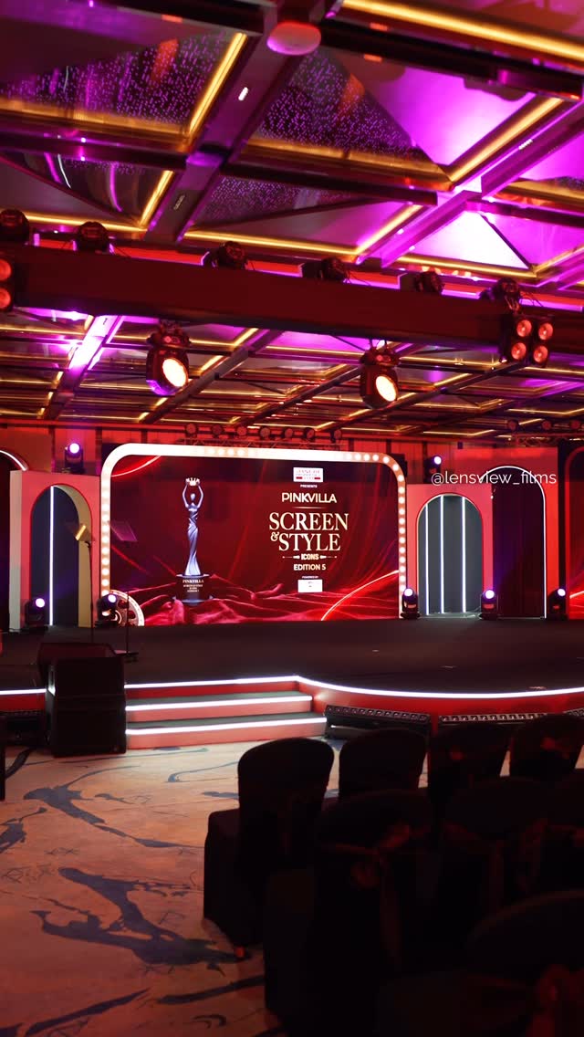 Celebrity awards night — entertainment event film production, Mumbai